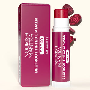 Beetroot Tinted Lip Balm with SPF 20