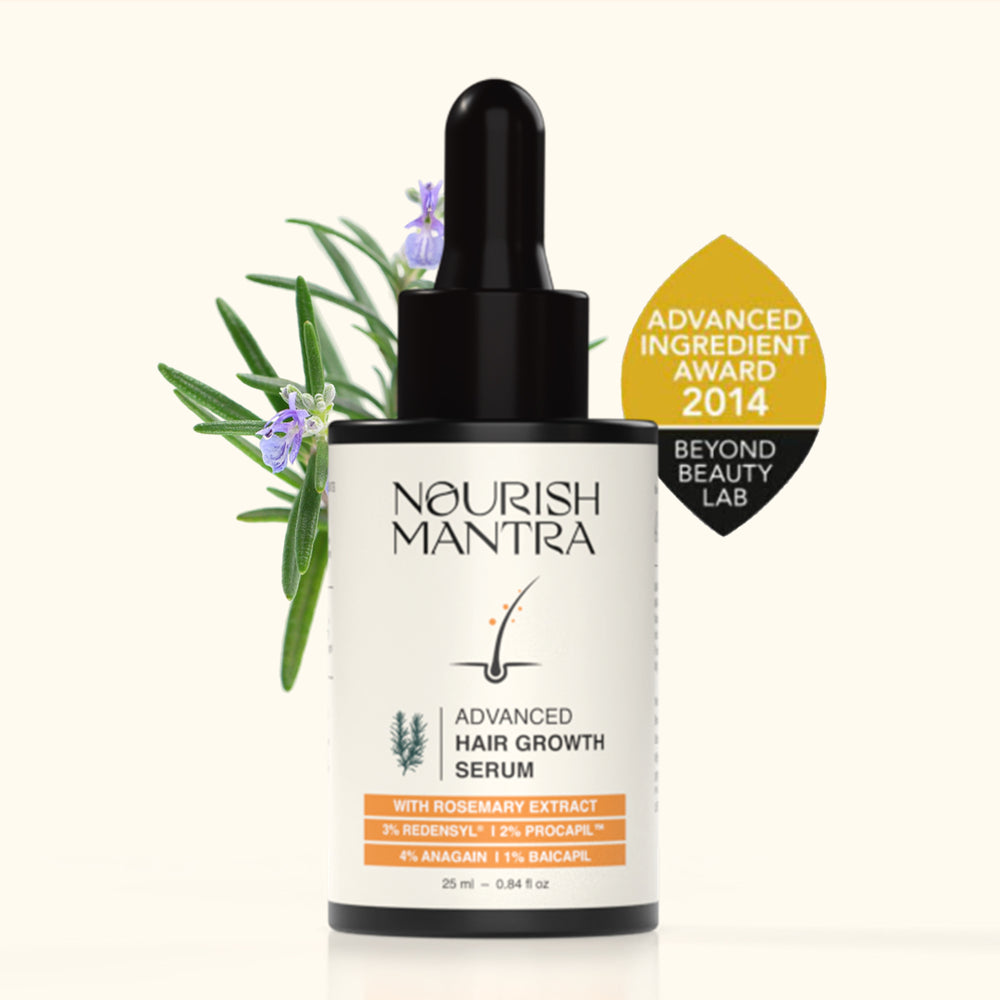 Advanced Hair Growth Serum with Rosemary Extract