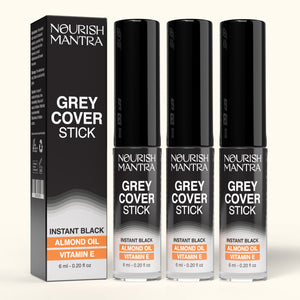 Grey Cover Stick with Almond Oil + Vitamin E