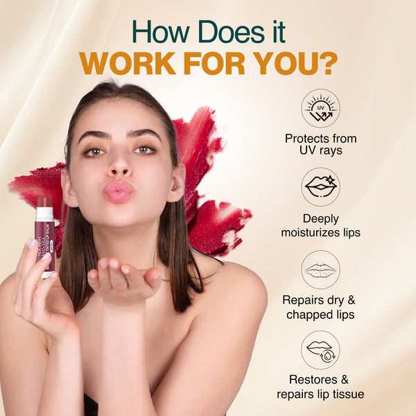 Beetroot Tinted Lip Balm with SPF 20