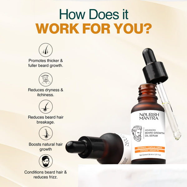 Advanced Beard Growth Oil Serum