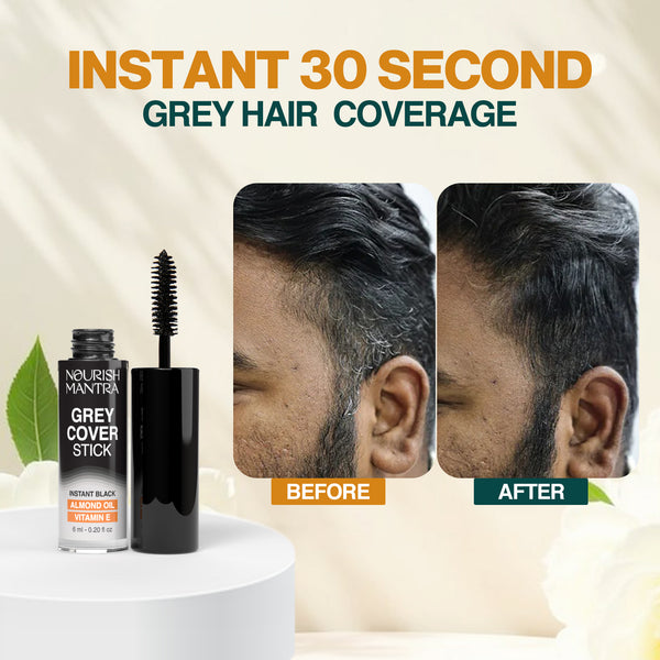 Grey Cover Stick with Almond Oil + Vitamin E
