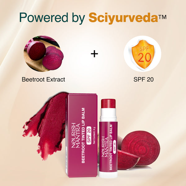 Beetroot Tinted Lip Balm with SPF 20